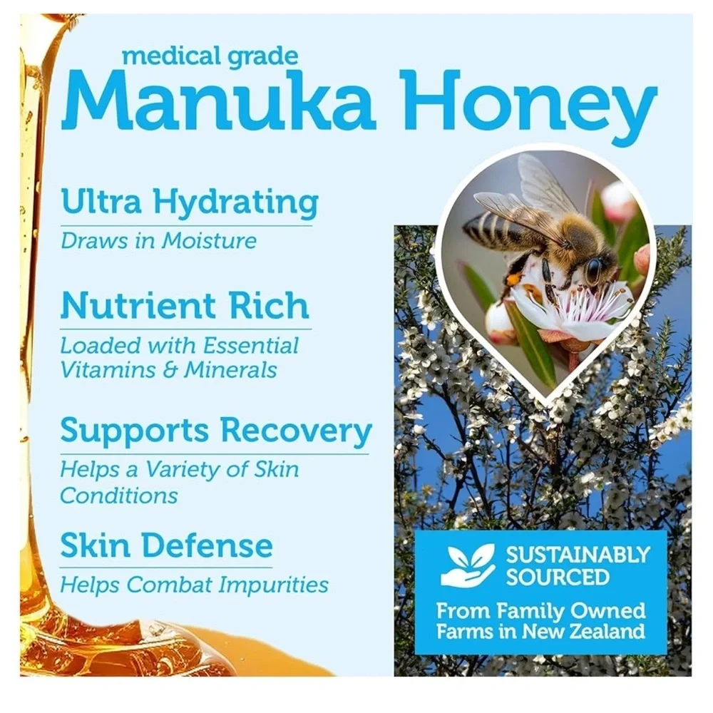 erabotanics Complete 12-in-1 Moisturizer Manuka Honey 2 oz NWT